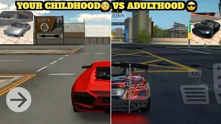 Childhood vs Adulthood | Extreme Car Driving Simulator Then vs Now