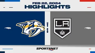 NHL Highlights | Predators vs. Kings - February 22, 2024