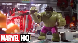 Le casse d'infinité - Épisode 2 : Au revoir armure Mech | LEGO Marvel Avengers | Marvel HQ France
