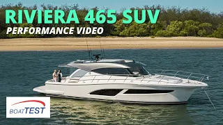 Riviera 465 SUV (2023) Performance Review by BoatTEST