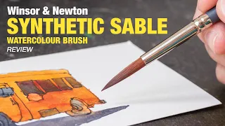 Review: Winsor & Newton Synthetic Sable Watercolour Brush