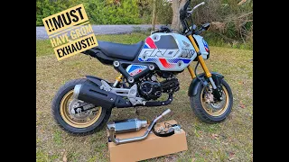 2022 Honda Grom SP Exhaust You Must Have!