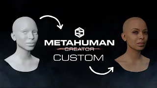 How to Create a Metahuman with CUSTOM 3D Scan Store Textures