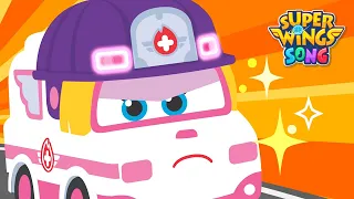 White Ambulance | Kids songs | Car Songs | Super wings Song | NurseryRhymes