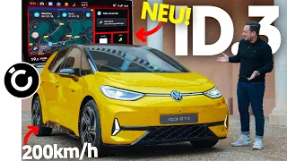 VW ID.3 Facelift 2024 - NEUER AKKU und 200 KMH dank GTX Performance Version