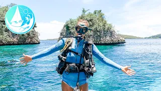 Scuba diving Raja Ampat Episode 276 | Sailing Catalpa