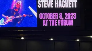 Steve Hackett - 10/8/23 - ENCORES: FIRTH OF FIFTH-LOS ENDOS - Broome County Forum, Binghamton, NY