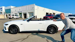 2024 Ford Mustang GT Convertible: The Language of Power Explained! - In-Depth Review!