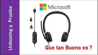 Probamos el Microsoft Modern USB Headset