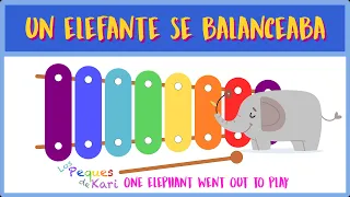 👉Aprende la canción infantil el elefante se balancea en Xilófono 🥳