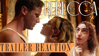 REBECCA 2020 Trailer REACTION - on Netflix starring Lily James & Armie Hammer