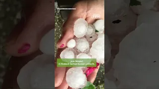 Zahlreiche #Unwetter Einsätze. #Hagel und überflutete Straßen in #Kassel