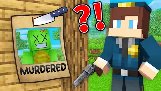 Who Murdered Mikey? JJ Policeman Investigated The Crime in Minecraft (Maizen)