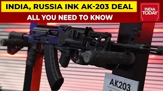India, Russia Sign Landmark AK-203 Rifles Deal; Here's All You Need To Know About The Assault Rifles