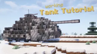 How to build your first working Tank || Valkyrien Skies: Clockwork
