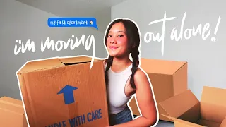 MOVING INTO my first apartment 📦 apartment hunting in the Philippines