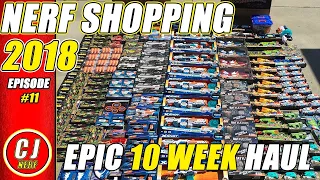 Nerf Shopping 2018 | Toys R Us Nerf Gun Closing Sale | 10 WEEK HAUL