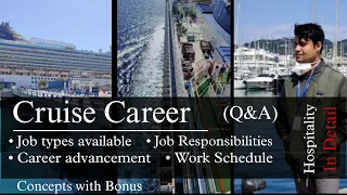 Cruise Ship Jobs/Career | Hotel Management | In Detail | Concepts with Bonus