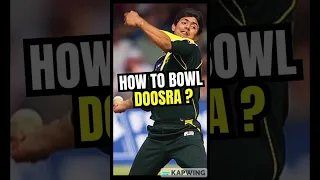 How to bowl the 'DOOSRA' in Cricket? Bowlers who bowled Doosra and did 'Chucking'