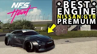 *Best* Engine For Nissan GTR Premium in NFS Heat  ._.  Fastest Motor