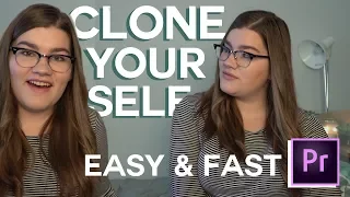 How to clone yourself in Premiere Pro CC | Cloning Effect