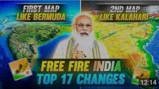 Top 17 changes Free Fire INDIA 😲 After Release New Map | Enjoy Gaming#viral #like#subscribe#trending