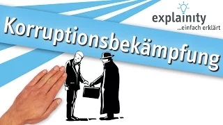 Korruptionsbekämpfung einfach erklärt (explainity® Erklärvideo)
