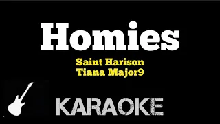 Saint Harison - Homies | Karaoke Guitar Instrumental ft. Tiana Major9