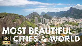 50 Most Beautiful Cities in the World - 4K Ultra HD & Relaxing Music