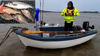Long lining from a Super Dingy - BIG CATCH ! Catch Clean Cook