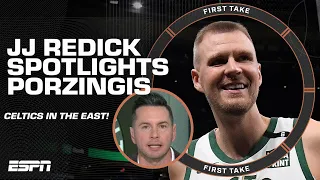 JJ Redick names PORZINGIS as the reason he's ABSOLUTELY taking the Celtics in the East! | First Take