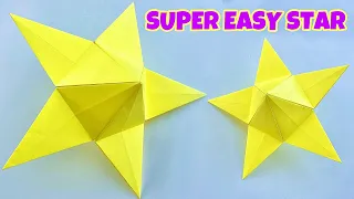 Super Easy Paper Star | Paper Craft