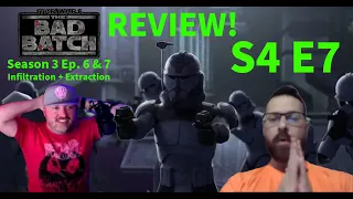 S4 E7: SPOILERS! #StarWars: The #BadBatch Season 3 Ep 6&7: Infiltration + Extraction REVIEW [LIVE]