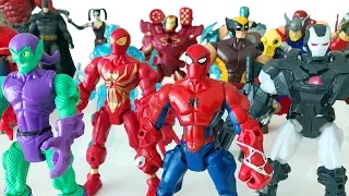 OYUNCAK KOLEKSİYONUM | Örümcek Adam Deadpool Ironman Batman Hulk Wolverine Thor | Süper Oyuncaklar