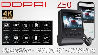 Aussiecams - DDPAI Z50 unboxing, roadtest and overview dashcam review