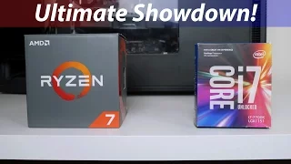 AMD Ryzen 7 1700 Vs Intel i7 7700K - Productivity and Gaming Showdown