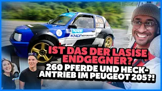 JP Performance - Ist das der LaSiSe Endgegner? | Lass mal fahren im Peugeot 205 mit 260PS!