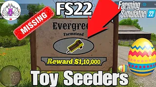 FS22 Easter Eggs Collectible all 10 Seeders Locations 4K 60FPS Farming Simulator 22