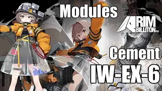 【明日方舟】専用モジュール獲得任務：セメント クリア参考例 IW-EX-6/Modules Cement IW-EX-6