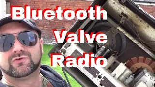 Vintage Valve Radio Converted to Bluetooth GEC - PT2