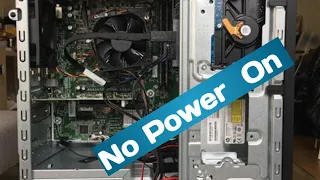 Hp Desktop Not Turning on | HP Computer Not Turning  on | HP Desktop  Won't Turn on