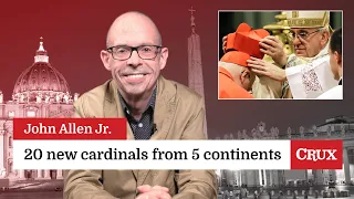 20 new cardinals receive their red hats from Francis: Last Week in the Church with John Allen Jr.