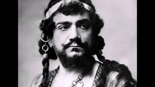 Enrico Caruso. «Vois ma misère, hélas!» Samson et Dalila. Act III. Opera bu Camille Saint - Saens.