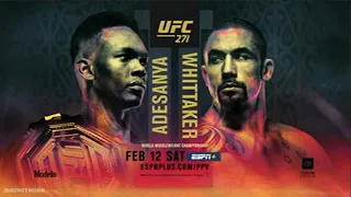 UFC 271 Adesanya vs Whittaker II - TRAILER MUSIC (Vocal Cut & Original Audio)