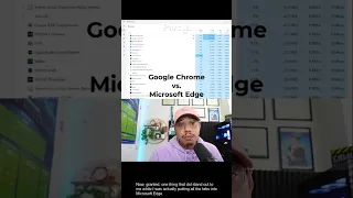Google Chrome vs. Microsoft Edge - Part 2