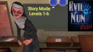 Evil Nun Rush: Story Mode (Levels 1-6) Full Gameplay