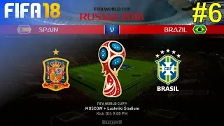 FIFA 18 - Let's Make Brazil World Champion #6: vs. Spain (Semi-Finals)