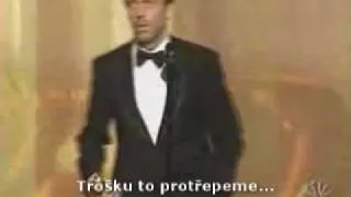 Hugh Laurie (House) - Golden Globe 2006 Czech subtitles