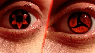 REAL LIFE Anime Eyes #4: Mangekyou Sharingan Edition