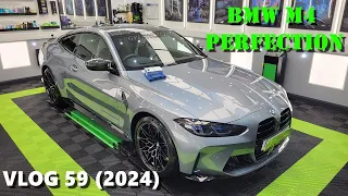 Achieving Detailing Excellence On A 2022 BMW M4 Competition #gyeon
